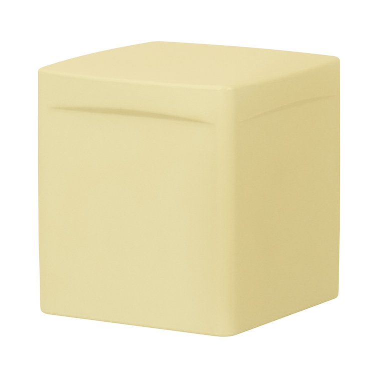Dalya 16'' Yellow Plastic Outdoor Side Table