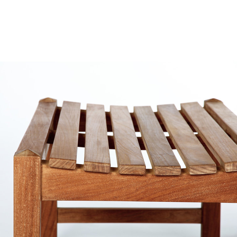 Elite 36" Natural Teak Spa Bench