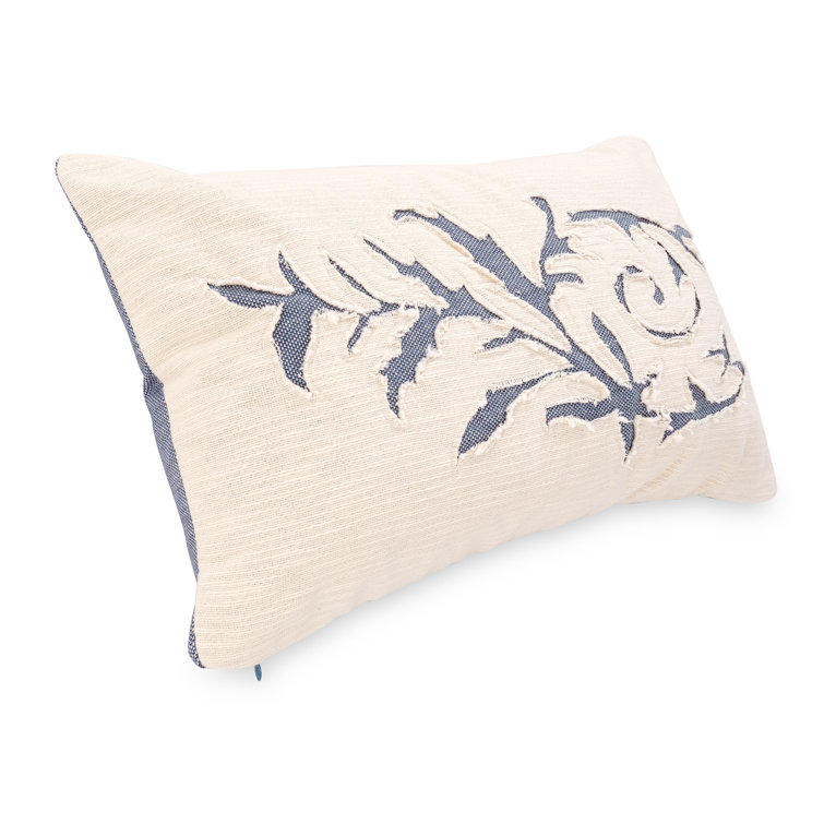 Denim Blue Cotton Queen Duvet Set with Decorative Pillows