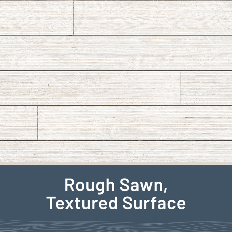 White Pine Shiplap Boards 6-Pack with Textured Finish