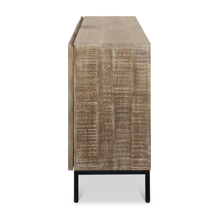 Suzette 72'' Reclaimed Wood Sideboard with Four Doors
