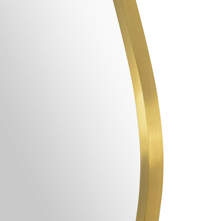 Gold and Bronze Asymmetrical Wall Mirror Set