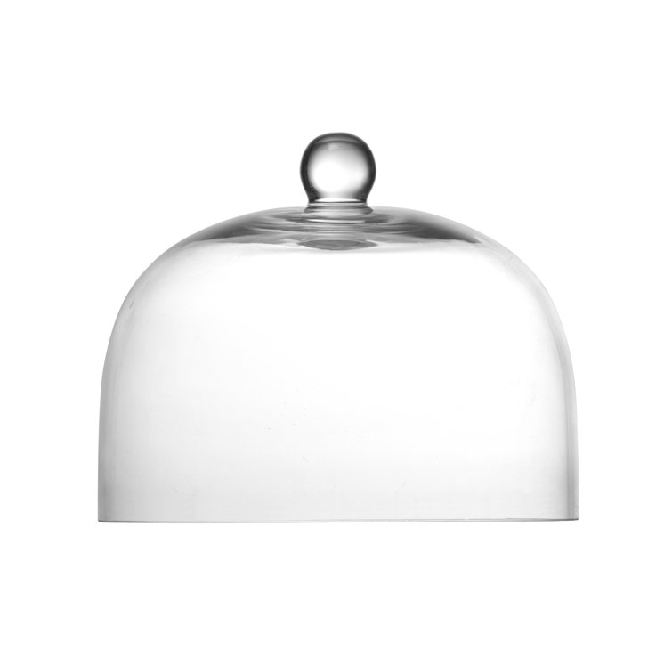 Clear Glass Dome for 8.5" Cake Stand