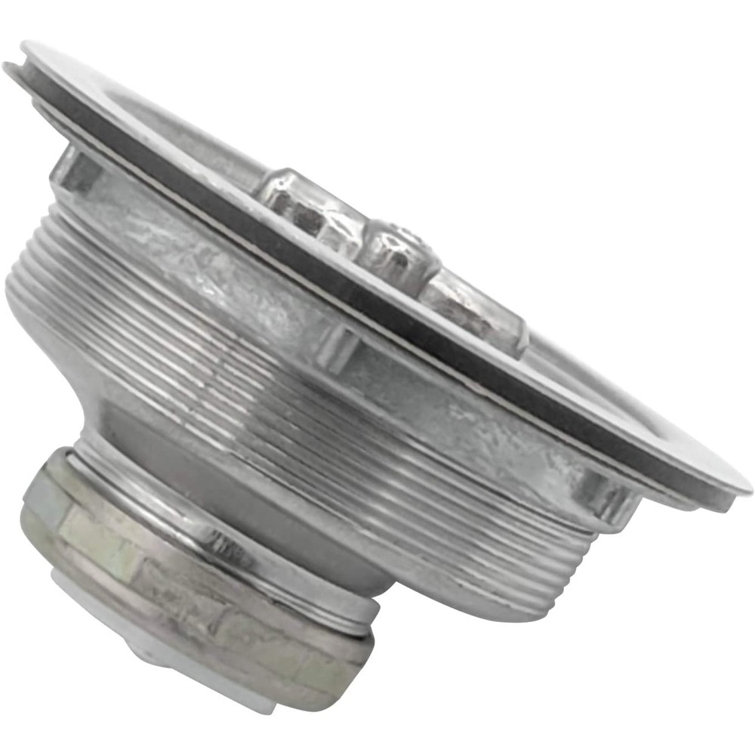 Silver Stainless Steel Spin and Seal Kitchen Basket Strainer