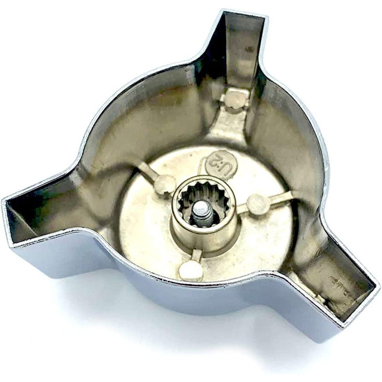 Polished Stainless Steel Chrome Faucet Handle Replacement