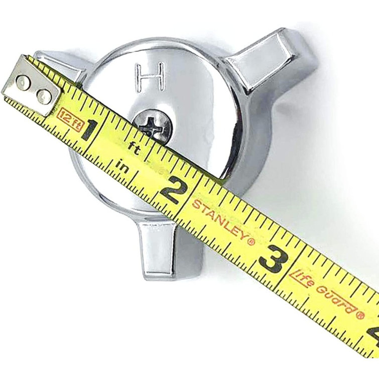 Polished Stainless Steel Chrome Faucet Handle Replacement