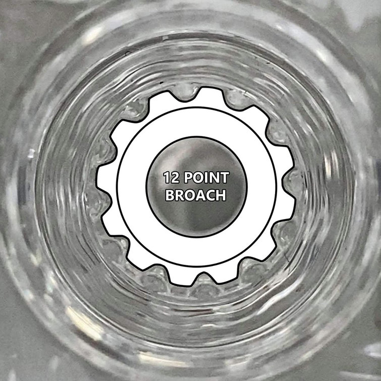 Clear Acrylic Bathtub and Shower Faucet Knob Replacement