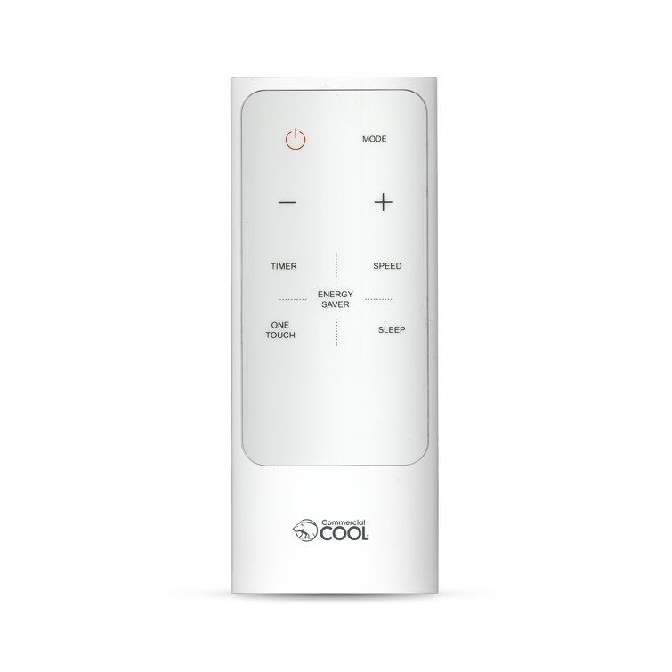 Commercial Cool 10000 BTU White Window Air Conditioner with Remote