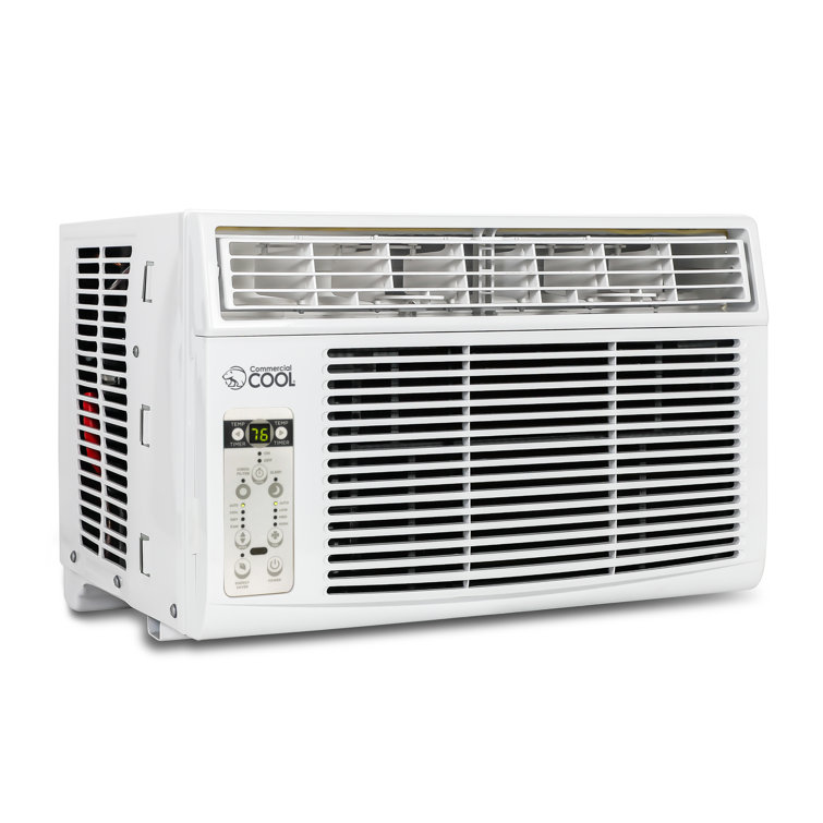 Commercial Cool 10000 BTU White Window Air Conditioner with Remote