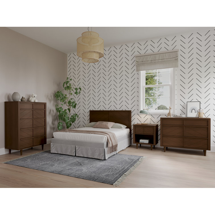 Surrey Hill Toasted Chestnut 5-Drawer Nursery Chest