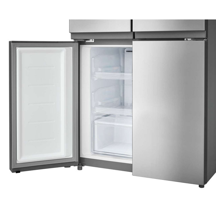 Brushed Steel 17.4 Cu. Ft. Smart French Door Refrigerator