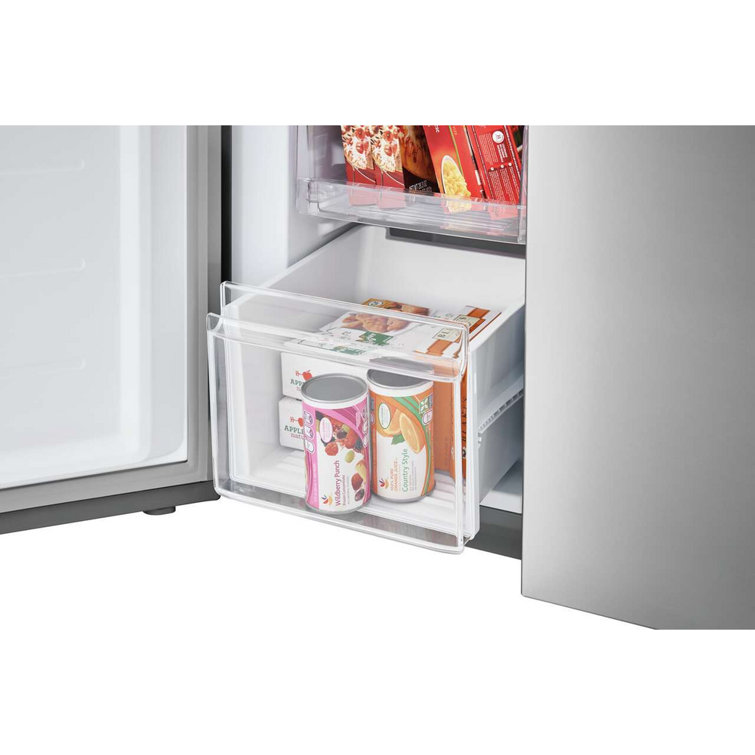 Brushed Steel 17.4 Cu. Ft. Smart French Door Refrigerator
