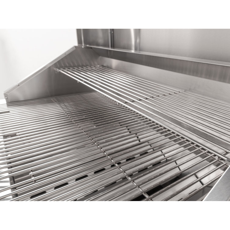Slate Gray Aluminum Modular Outdoor Kitchen with Stainless Steel Countertop