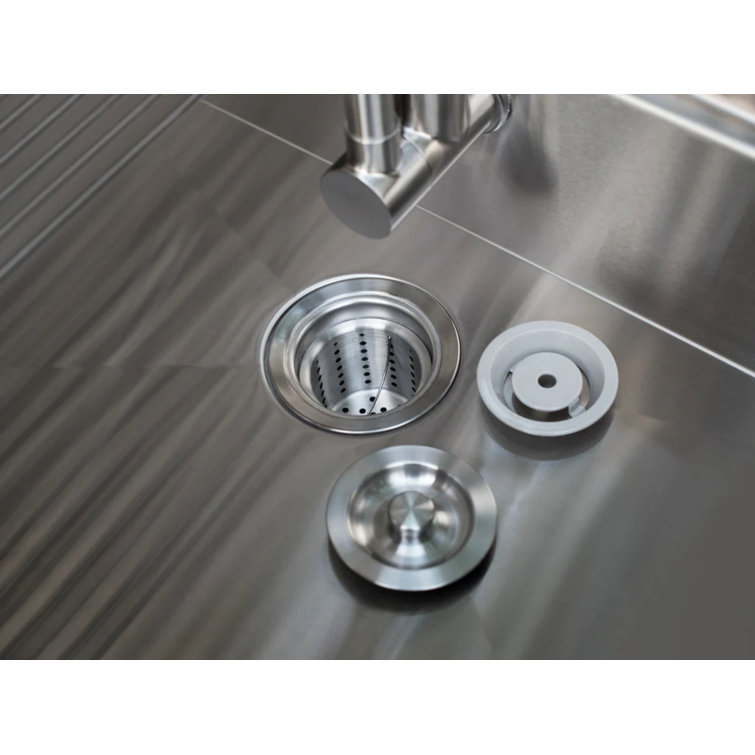 Slate Gray Aluminum Modular Outdoor Kitchen with Stainless Steel Countertop