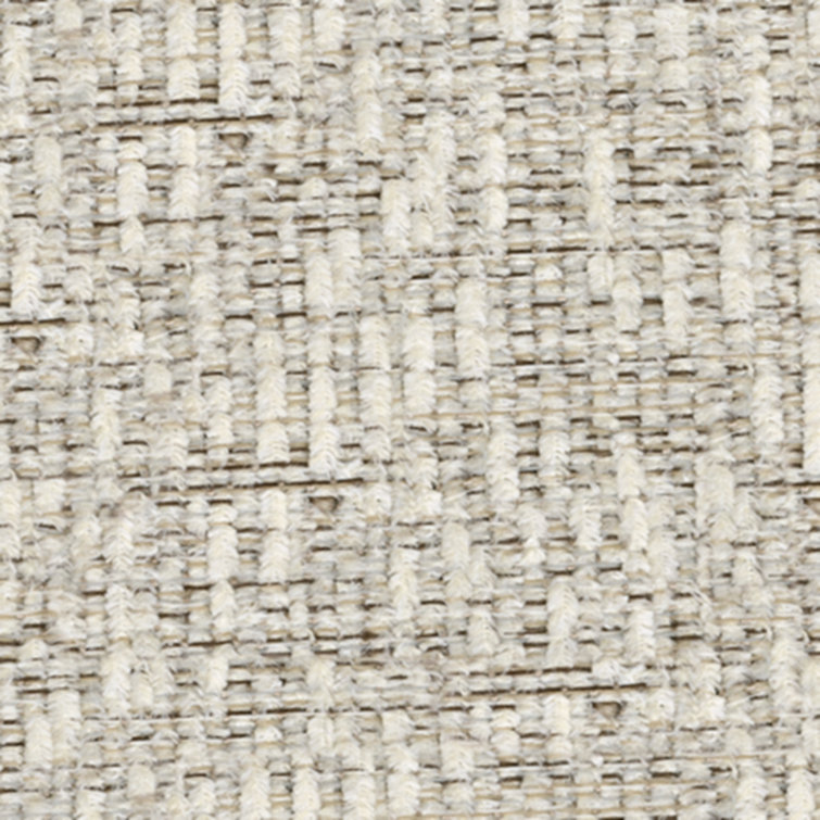 Valerano 44" Beige Chenille Rectangle Cocktail Ottoman