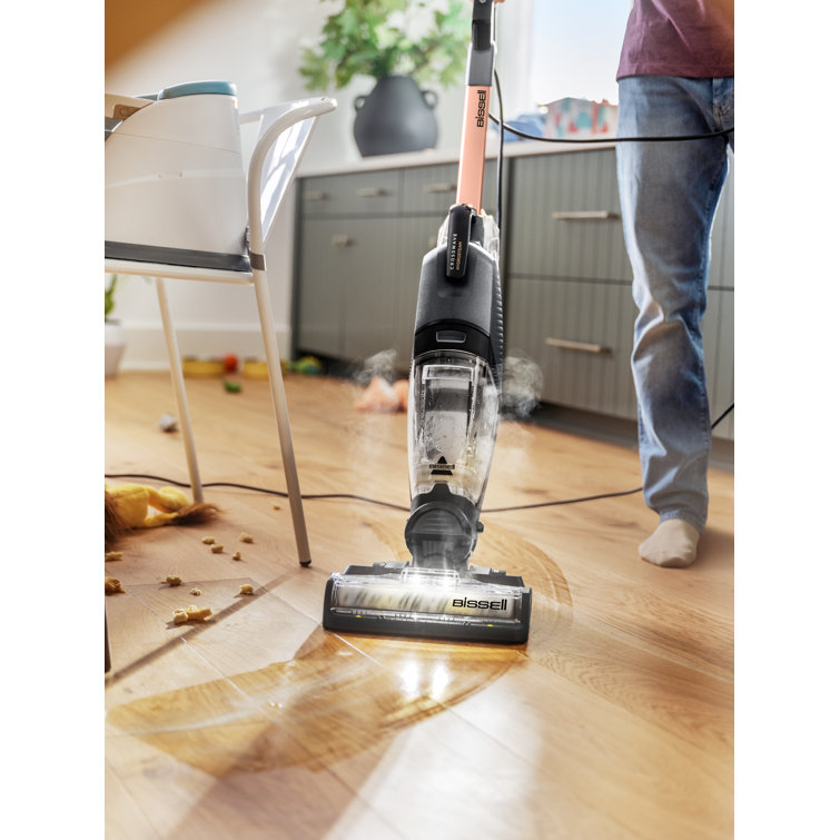 Black Multi-Surface HydroSteam Wet Dry Vacuum Cleaner