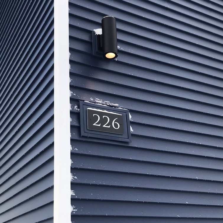 Silo Black 12" Outdoor Wall Sconce with Etched Glass