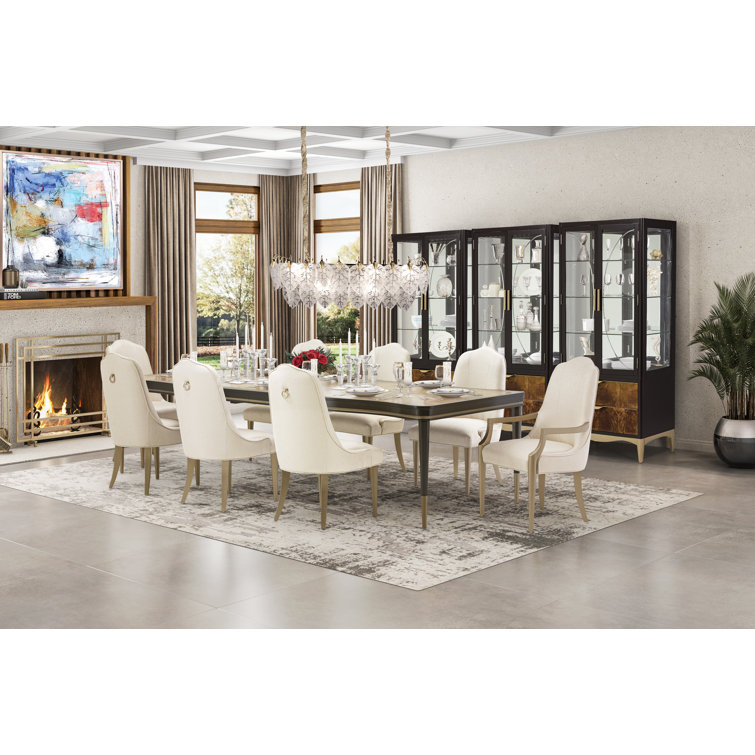 Autumn Frosted Glass Leaf 12-Light Chandelier