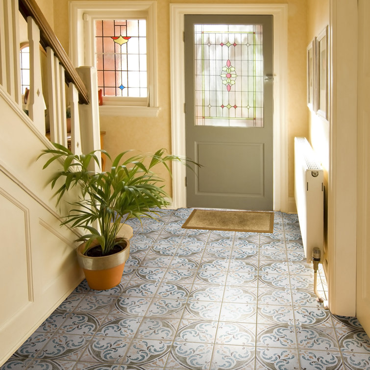 Kings 18" x 18" Matte Ceramic Patterned Wall & Floor Tile