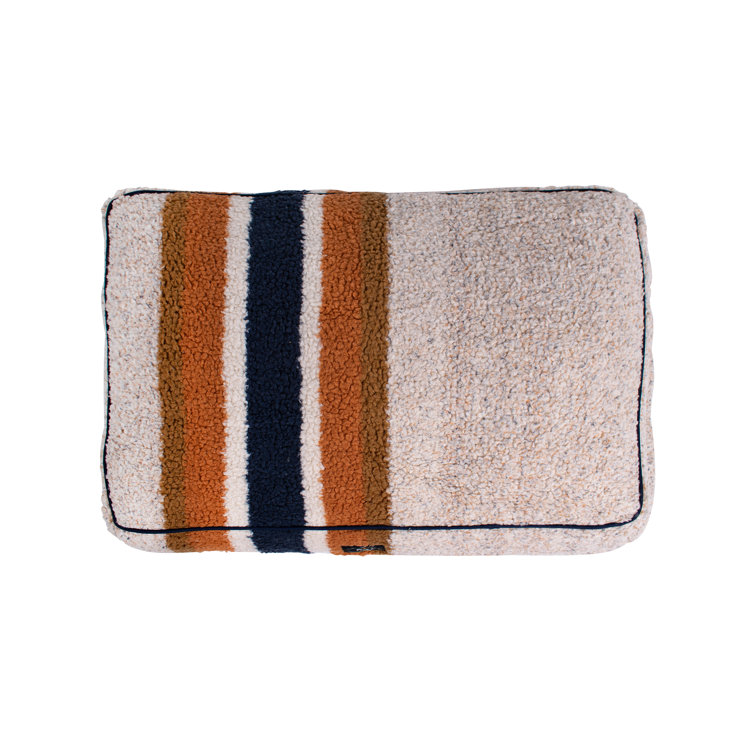 Small Oatmeal Shearling Berber Dog Pillow Bed
