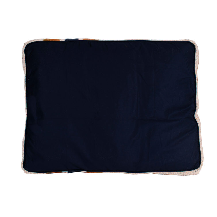 Small Oatmeal Shearling Berber Dog Pillow Bed