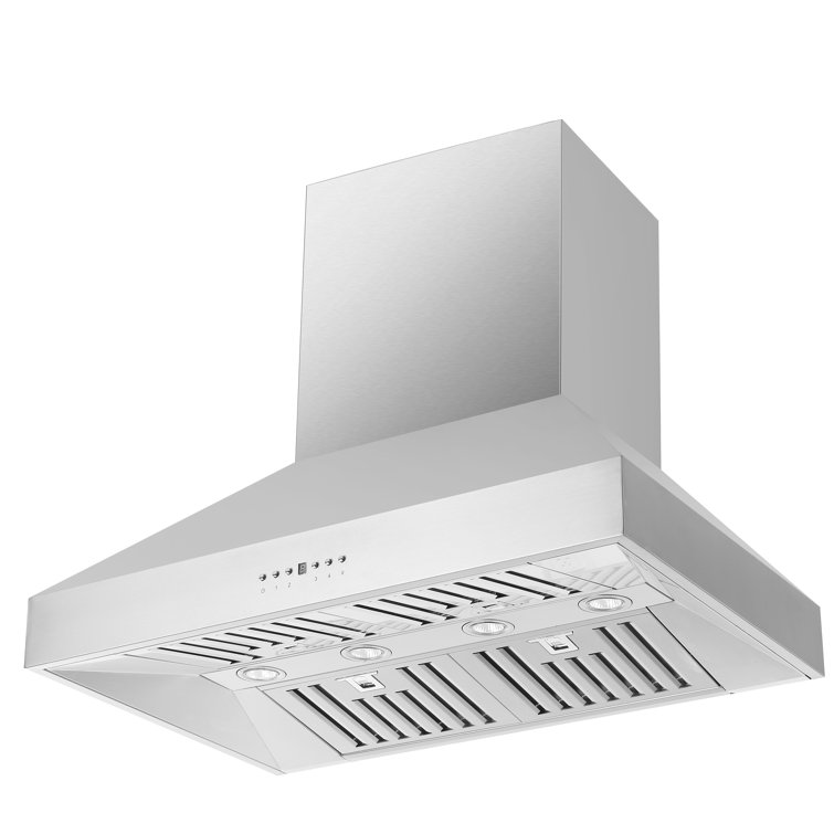 Orvieto 36-Inch Stainless Steel Wall Mount Range Hood