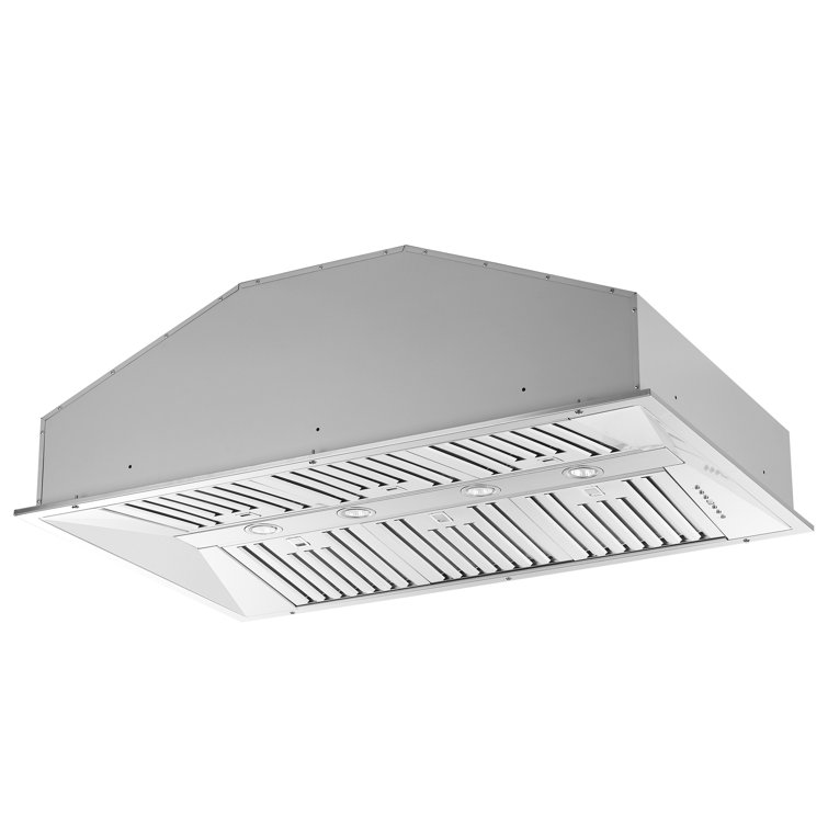 Altilia 48-inch Stainless Steel Insert Range Hood with Touch Control