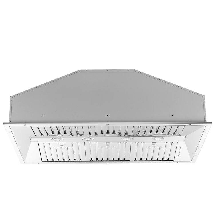 Altilia 48-inch Stainless Steel Insert Range Hood with Touch Control