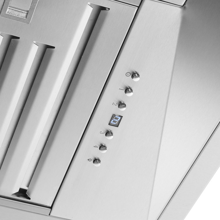 Altilia 30-Inch Stainless Steel Insert Range Hood with Baffle Filters