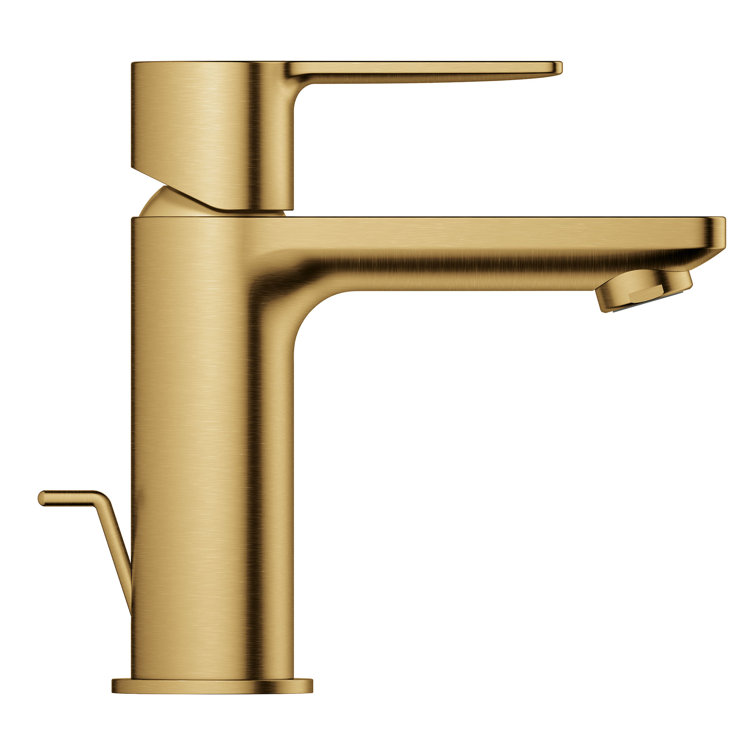 Brushed Cool Sunrise Minimalist Single Hole Bathroom Faucet