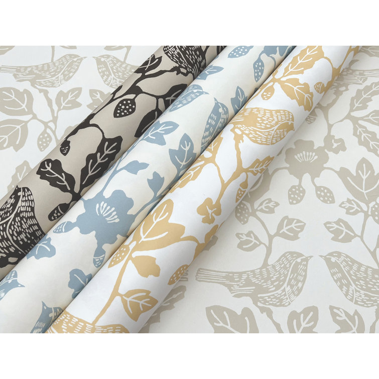 Wicker Beige Vinyl Peel and Stick Wallpaper