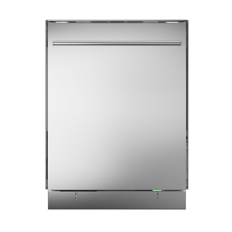 24" Stainless Steel Built-In Dishwasher with Tubular Handle
