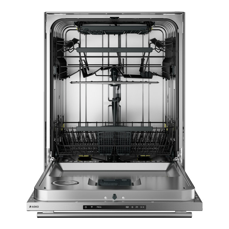 24" Stainless Steel Built-In Dishwasher with Tubular Handle