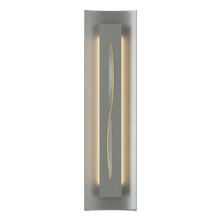 Natural Iron Gallery 3-Light Vanity Sconce with Blue Glass