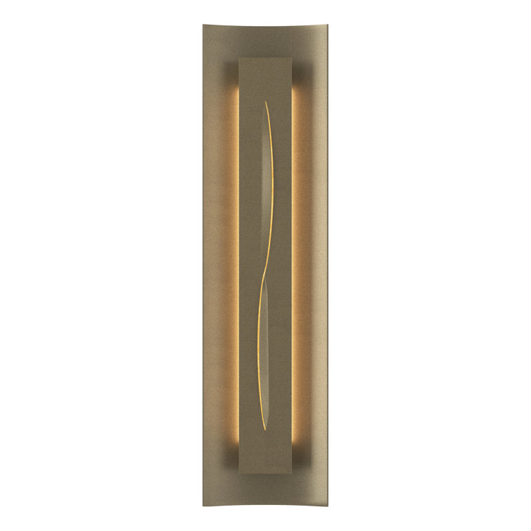 Natural Iron Gallery 3-Light Vanity Sconce with Blue Glass
