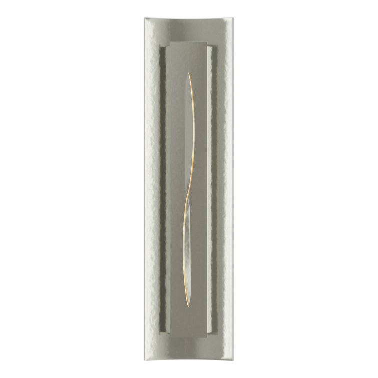 Natural Iron Gallery 3-Light Vanity Sconce with Blue Glass