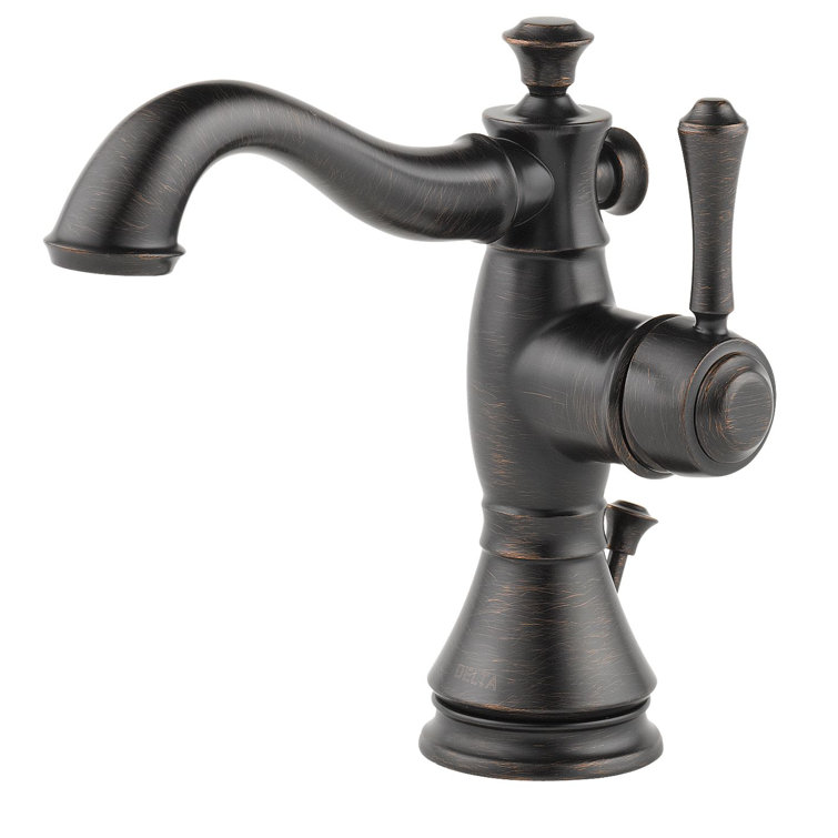 Modern Venetian Bronze Single Hole Brass Bathroom Faucet