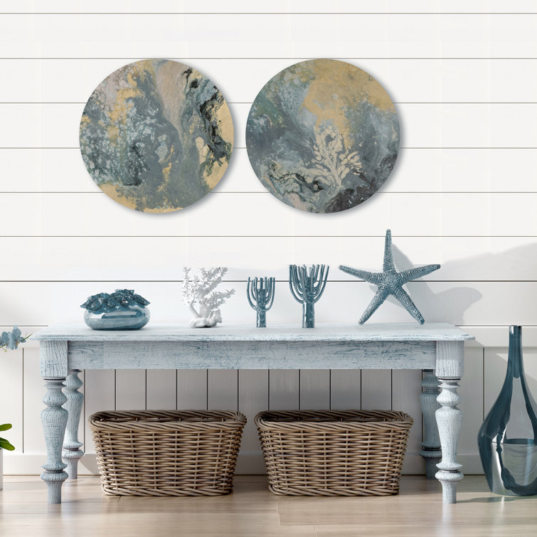 Angela Harris Tidal Handmade Metal Wall Decor Set