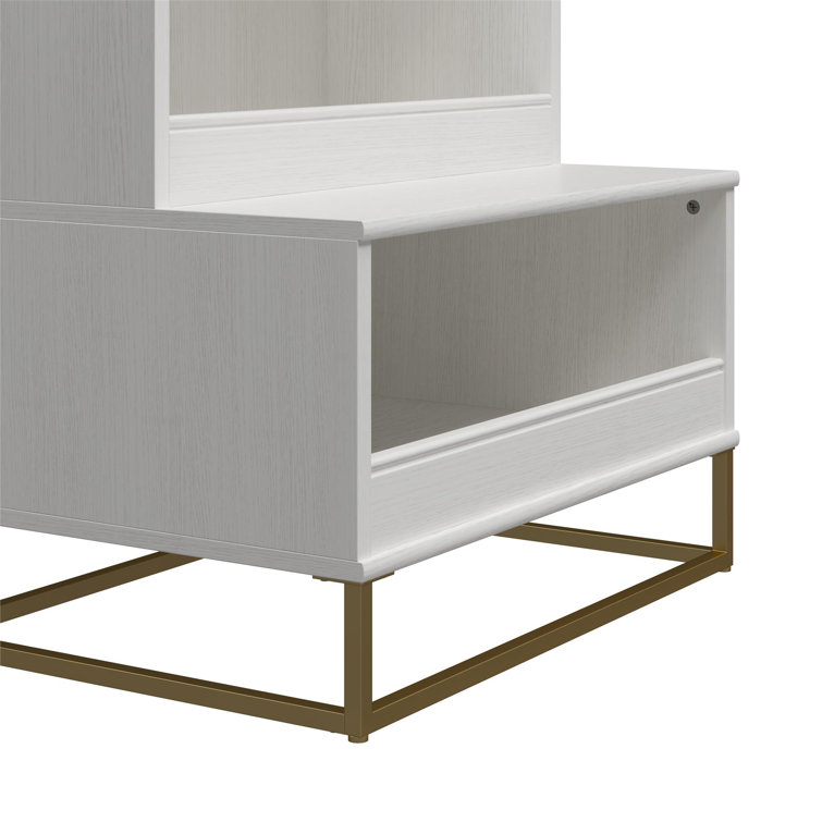 Charlie White Multi-Use Toy Storage Organizer and Bookcase