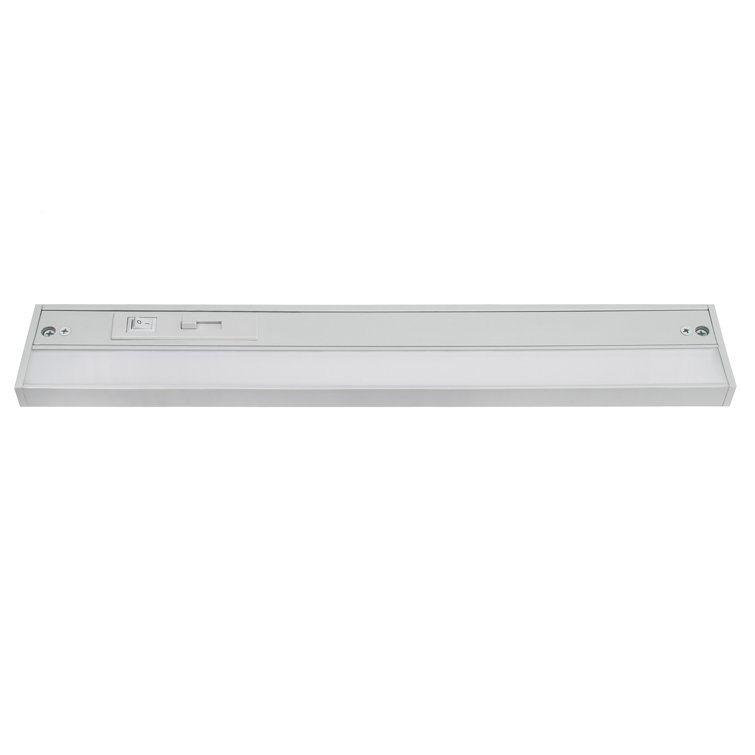 White Aluminum 14" LED Under Cabinet Light Bar