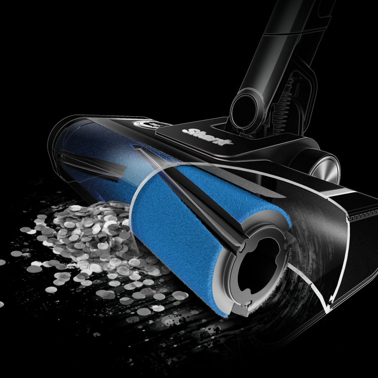 Light Blue Cordless Stick Vacuum with HEPA Filter