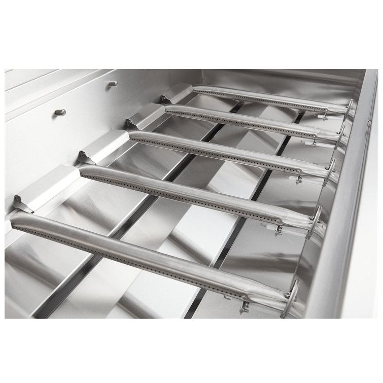 Kalamera 6-Burner Stainless Steel Built-In Gas Grill