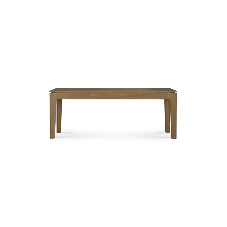 Varnished Teak Solid Wood Bedroom Bench with Storage