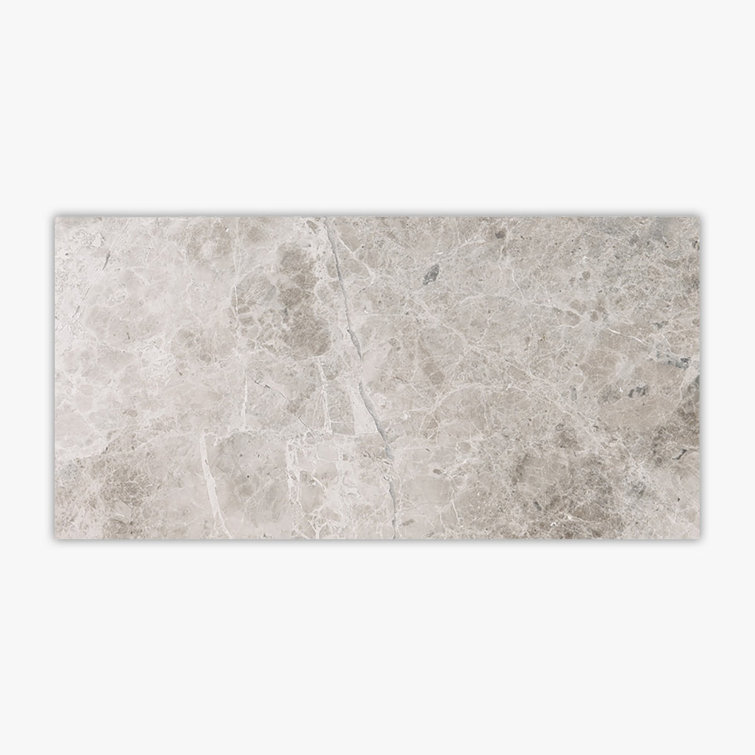 12" x 24" Marble Stone Look Wall & Floor Tile