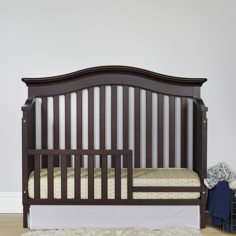 Montana Brown Sugar Solid Wood 4-in-1 Convertible Crib