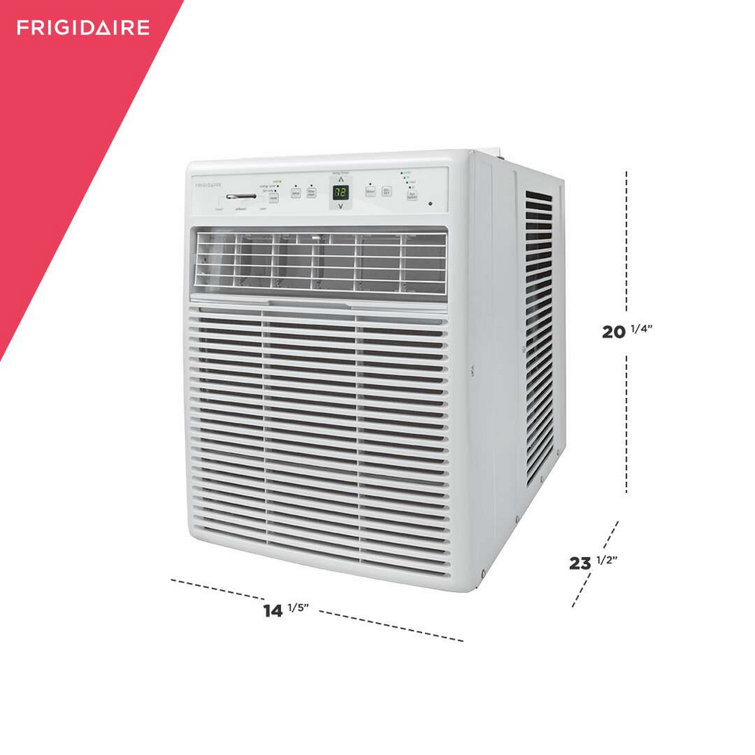 10,000 BTU White Window Air Conditioner with Remote