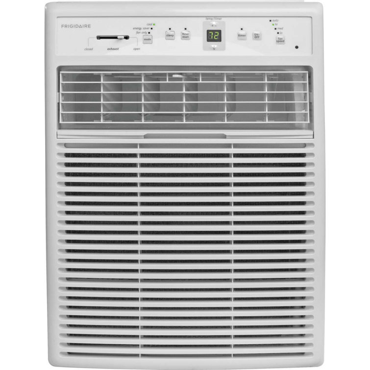 10,000 BTU White Window Air Conditioner with Remote
