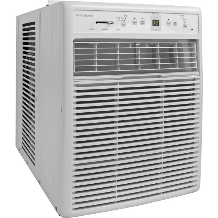 10,000 BTU White Window Air Conditioner with Remote