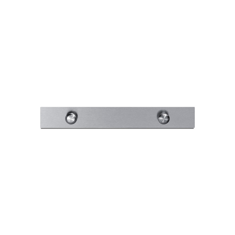 Silver Stainless Steel 15'' Slide-Out Storage Drawer