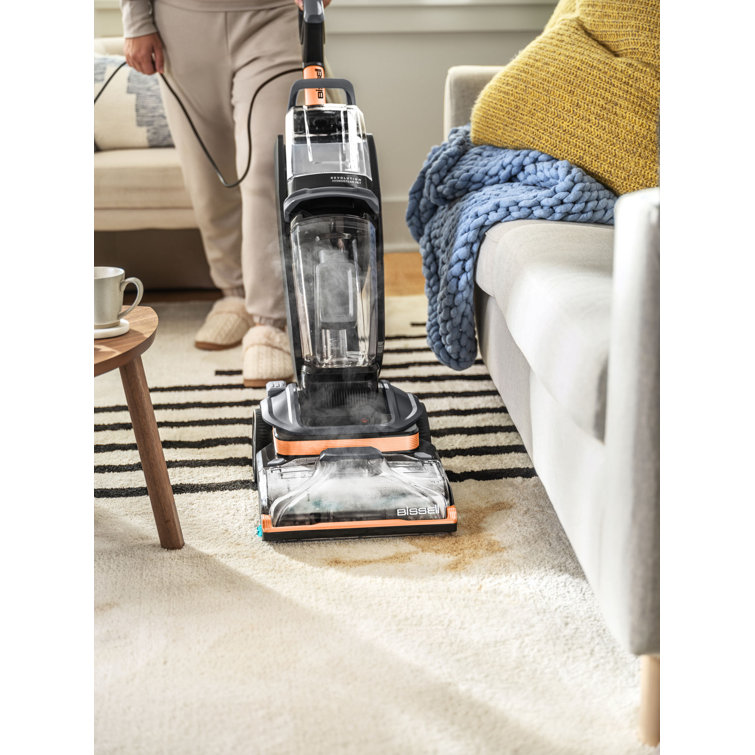 BISSELL Revolution HydroSteam Pet Upright Carpet Cleaner, Gray